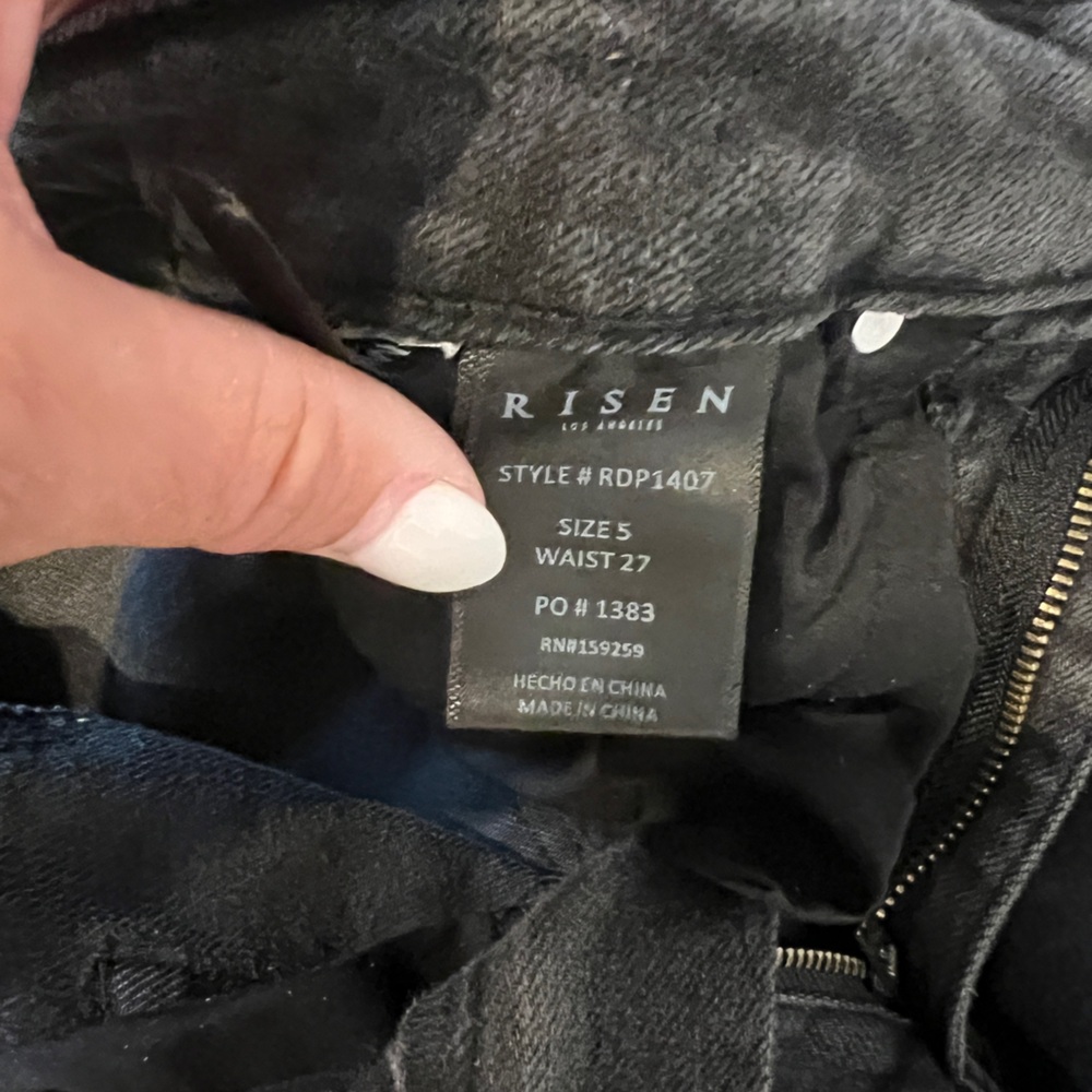 Risen Black Jeans
